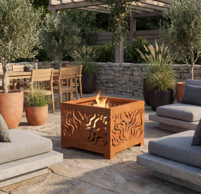 Corten Steel Fire Pit